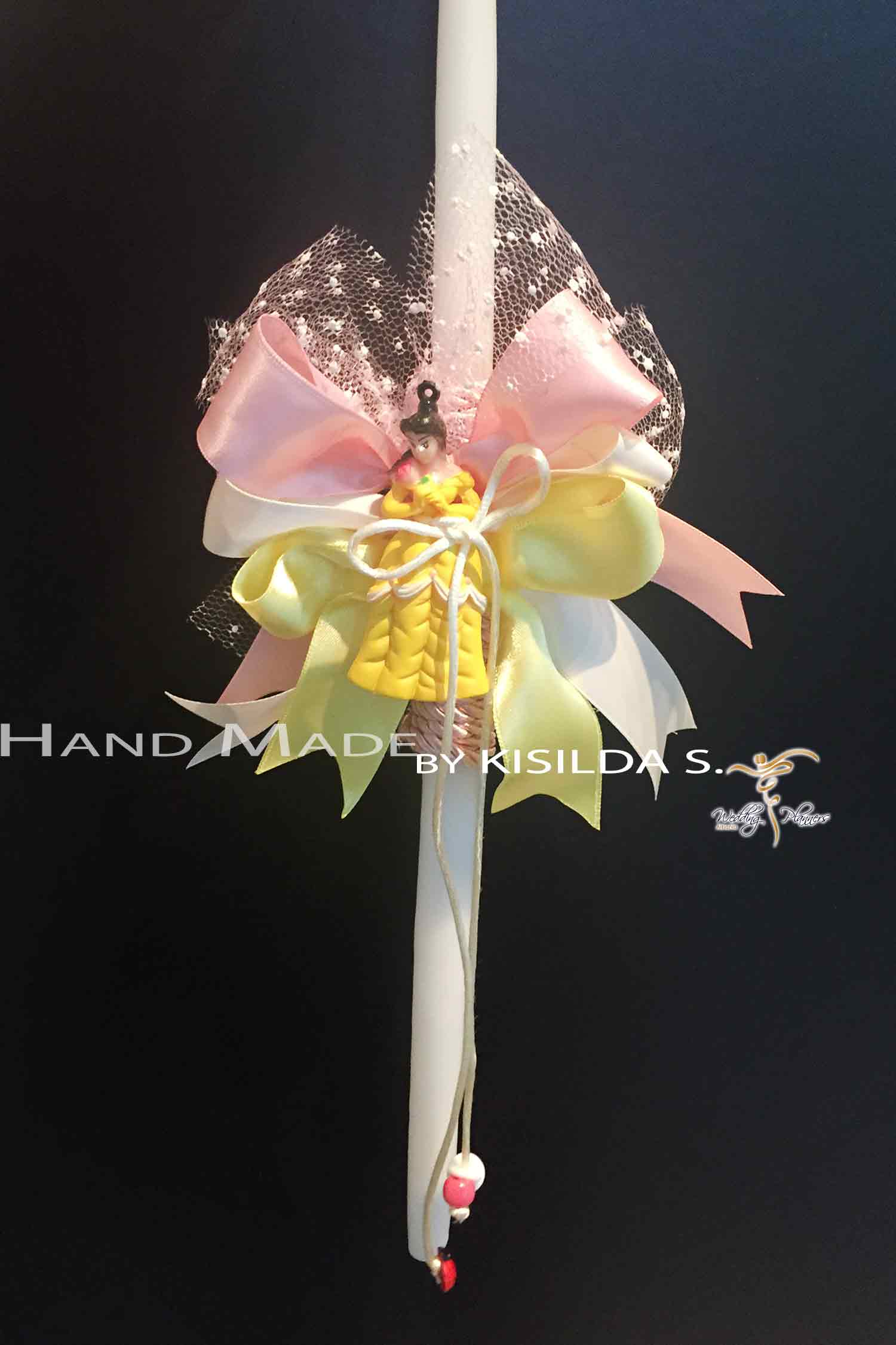 Candle for Easter - Princess Belle