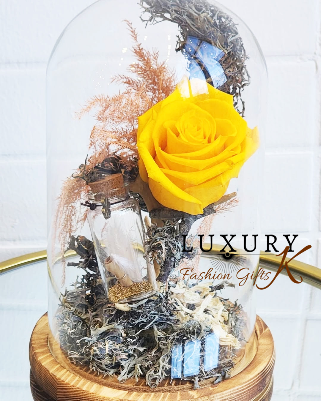 Embalmed Yellow Rose