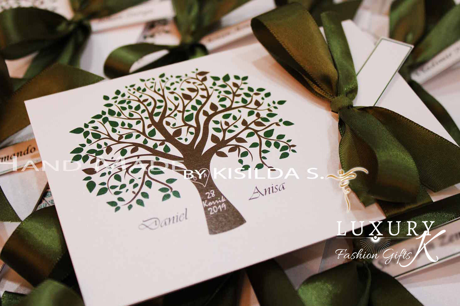 Invitation with Tree of Life