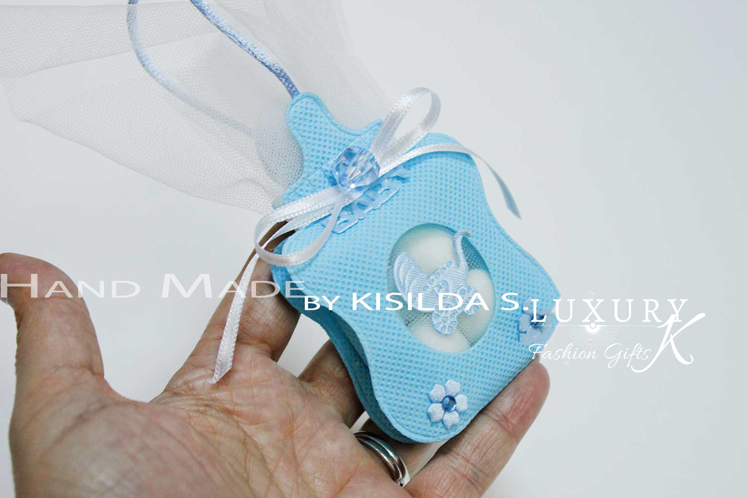 Confetti – Pacifier Piece for baby boy