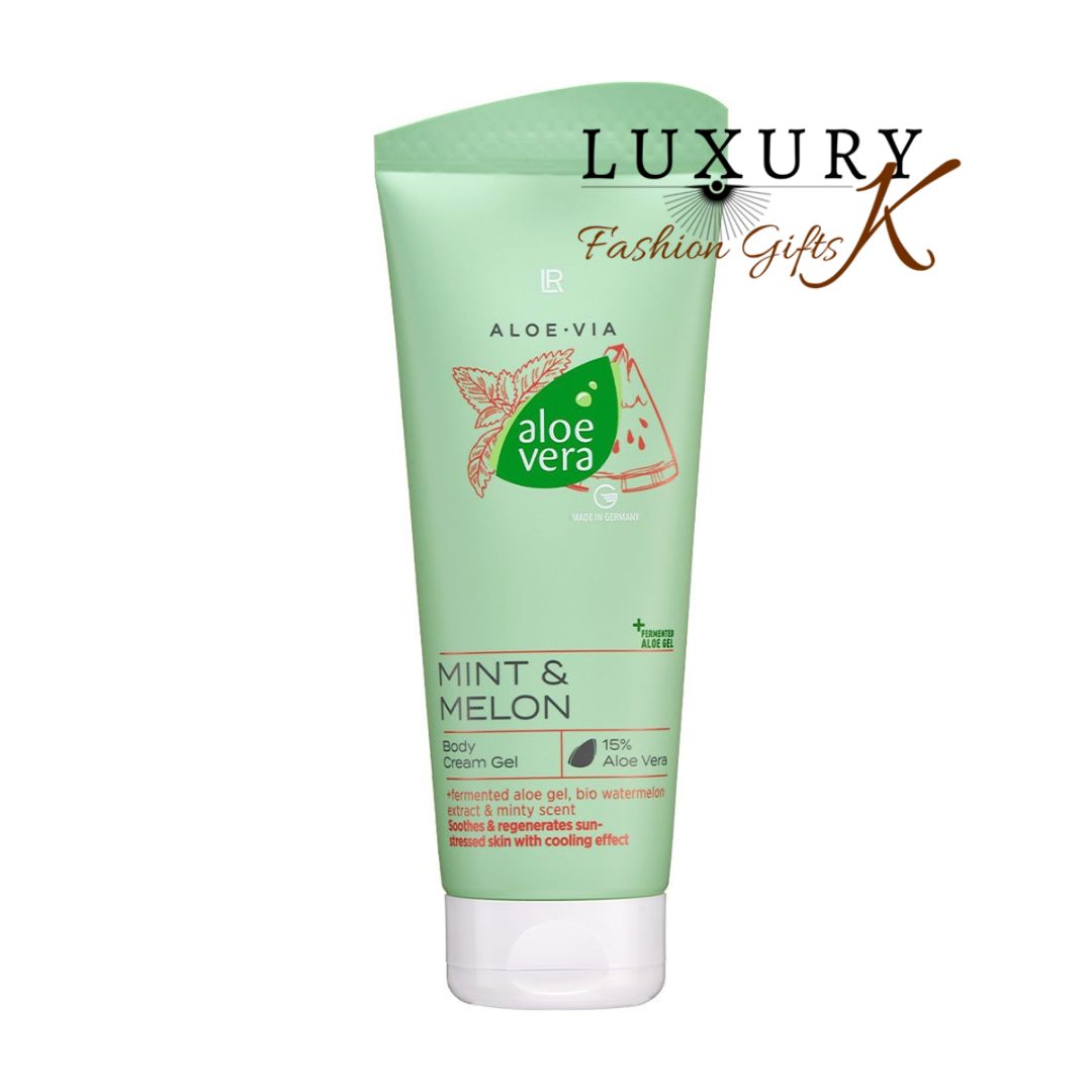 Aloe Vera - Mint & Melon Body Cream Gel